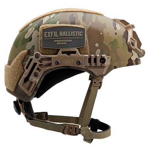 EXFIL Ballistic Helmet with EXFIL Rail 3.0 MultiCam #2