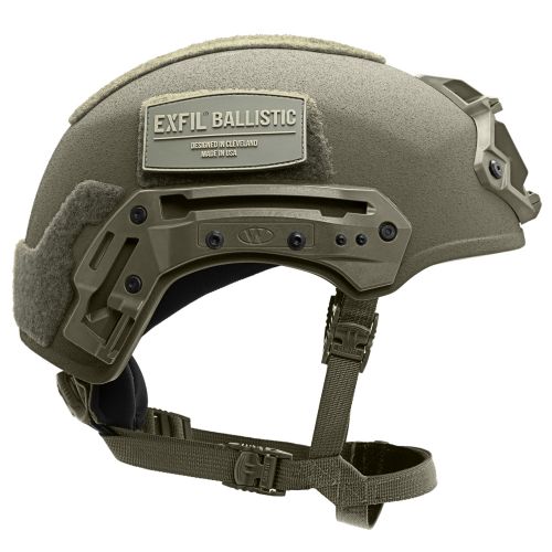 EXFIL Ballistic Helmet with EXFIL Rail 2.0 Ranger Green #4