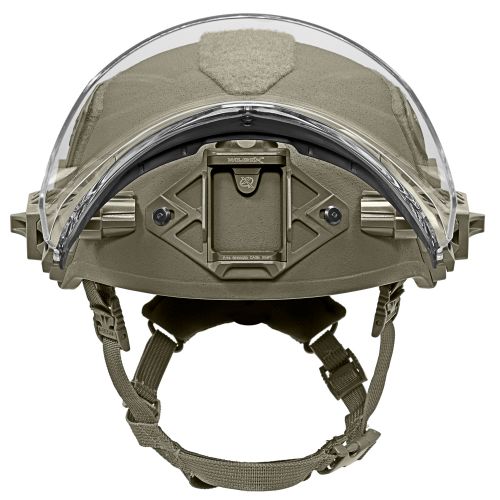 EXFIL Face Shield Installed on the EXFIL Ballistic SL Ranger Green #3