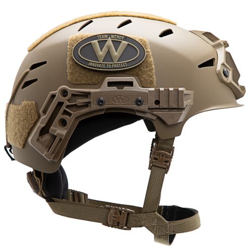 EXFIL Carbon Helmet with EXFIL Rail 3.0 Coyote Brown #4