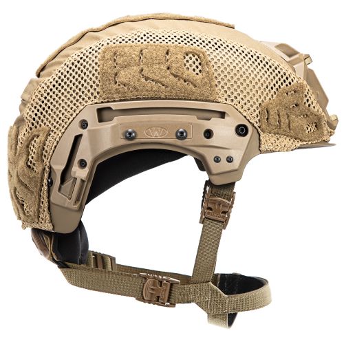 EXFIL Carbon Helmet with EXFIL Rail 2.0 Coyote Brown #4